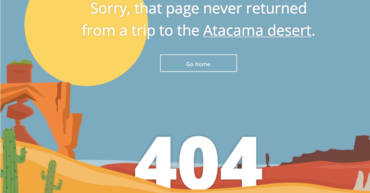 Tripomatic 404 oldal