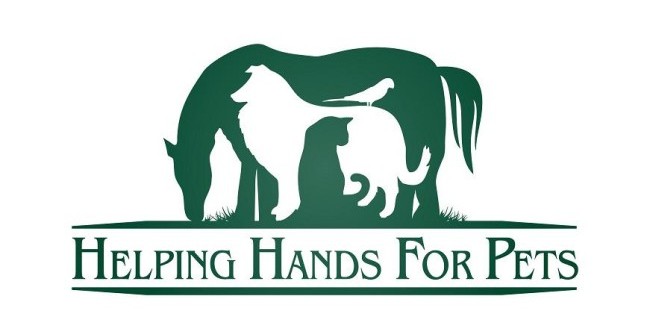 Helping Hands For Pets logó - Negatív tér kihasználása