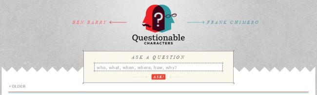 Tökéletes Webdesign - Quastionable Characters