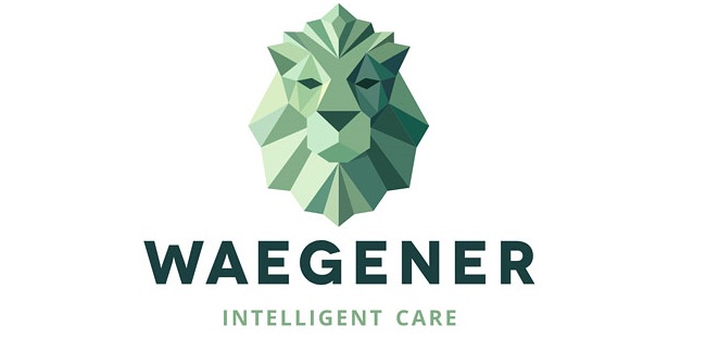 Waegener sokszög logó design