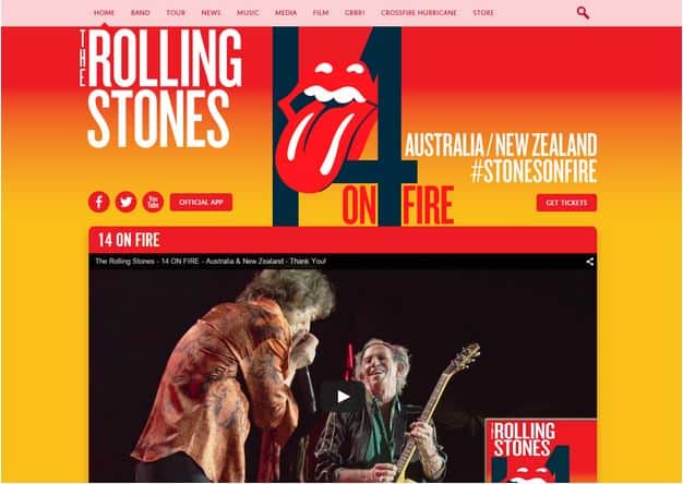 WordPress Rolling Stones