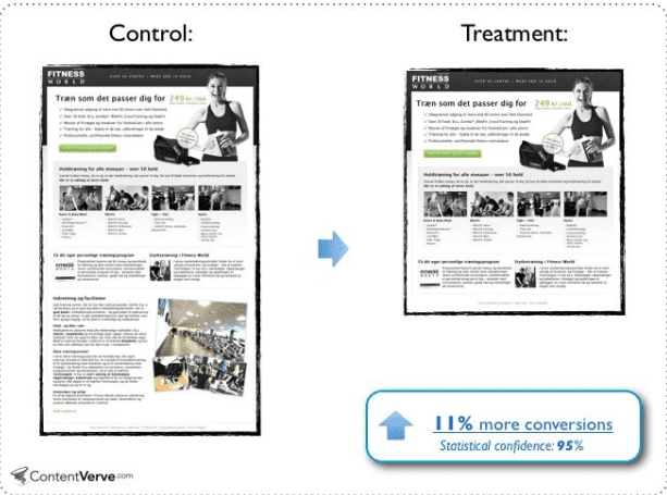 landing page