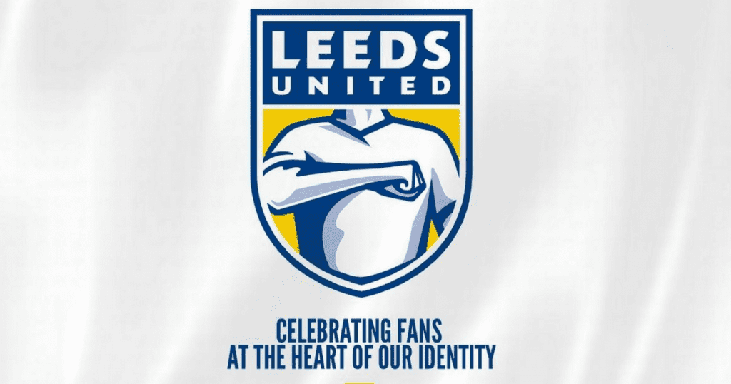 A Leeds új címerének elvetett változata.