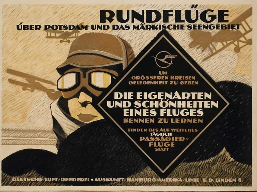 A Rundflüge plakátja.