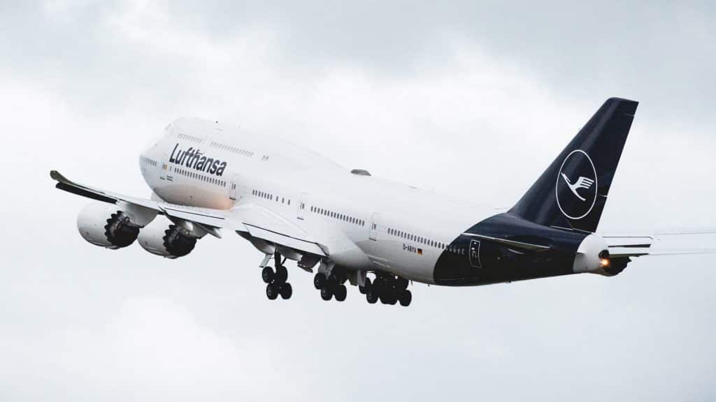 Az új Lufthansa logo.