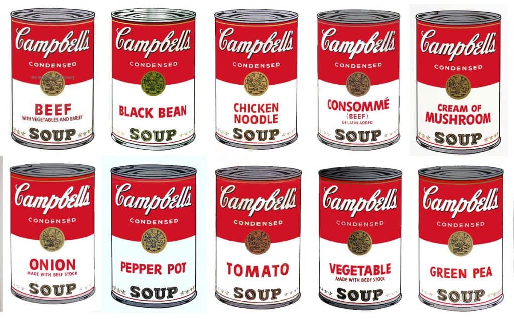 Andy Warhol's Campbell's Tomatoe Soup